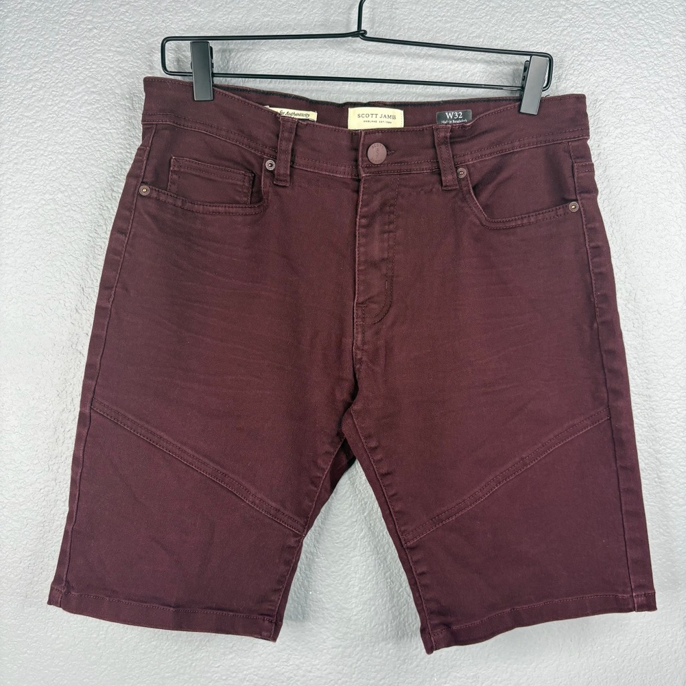 Scott James - Burgundy Shorts